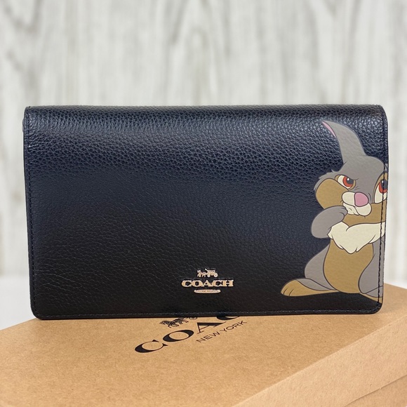 Coach Handbags - Disney X Coach Thumper FoldOver Crossbody Clutch